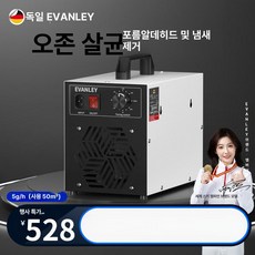 오존발생기 공기 살균 포름알데히드 소독 가정용 바이러스, 고급형 5g 50㎡, 기본 모델명/품번