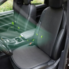 자동차 통풍 시트 차량용 쿨링 매쉬 자동차 시트 커버 에어 패드 사무실 등받이 운전석 엉덩이 쿠션, 엉덩이 매트