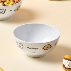 몰티즈 밥그릇