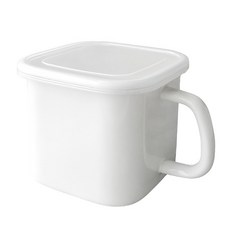 方形儲物罐 附蓋 馬克杯, 1個