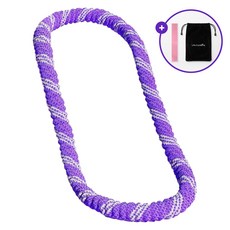 라이프컴바인 스프링 훌라후프 뱃살 다이어트 무소음, 1개, 바이올렛, 1.5kg 1개, 바이올렛, 1.5kg