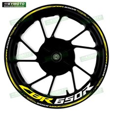 오토바이 앞바퀴 뒷바퀴 스티커 수정된 반사 휠, 1개, 23. CBR650R-21