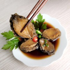 국산 통영 순살 전복장 활 전복, 1개, 330g