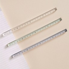 롭다 아크릴 스틱자 20cm wis+78994oA, 투명