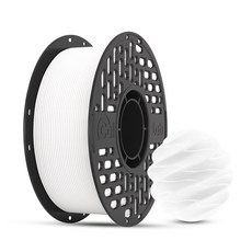CaiLab PETG 3D 프린터 필라멘트 1.75mm 1kg 고인성 친환경 소재 | 뱀부랩 3D 프린터(P1S P2S A1등) 호환, 화이트, PETG 1KG