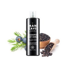 Man Cave Blackspice 黑炭身體磨砂膏, 1個, 500ml, 500ml