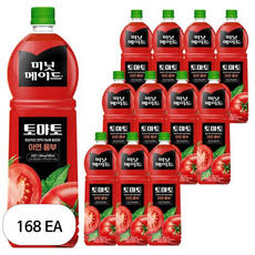 미닛메이드 토마토 주스, 1.5L, 168개