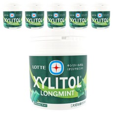 木糖醇長薄荷糖, 133g, 6個