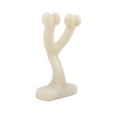 寵物狗狗玩具 耐咬橡膠磨牙骨頭肉味 潔齒寵物啃咬玩具 訓練互動陪伴玩具, 許願骨小號, 1個