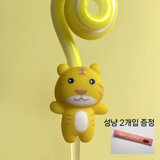 십이간지 띠별 동물초 + 성냥 증정, 2개, 10g, 호랑이