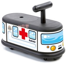 Italtrike la cosa 1 兒童滑步車，寶寶學步滑滑車，安全穩固，聖誕禮物首選, 1個, 救護車, 綠色