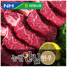 농협안심한우 안심 함평농협, 1개, 500g스테이크용(2등급)