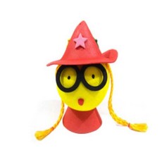 [MS-TECH] 차량용 안테나 장식용품 안테나볼, 롱타입 마녀