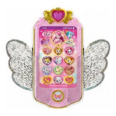 애들랜드 새콤달콤 캐치티니핑 마이스마트폰, 분홍, 1개