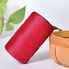 250g/롤 2.5mm 얼음 실크 스레드 여름 셰 뜨개질 원사 DIY 가방 신발 플랫 중공 손으로 짠 용품, 02 Color 29