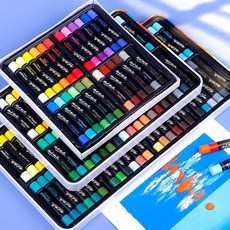 몽마르트 수용성 오일 파스텔 12~48색 MMPT0013 4종 택1, 36색 [철 케이스] 1개