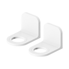 월드크린 무타공 샴푸 걸이, 2개