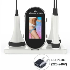 3-IN-1 다극 무선 주파수 40K 공동현상 초음파 슬리밍 피부 리프팅 안티 셀룰라이트 지방 제거 바디 마사지, 01 EU PLUG