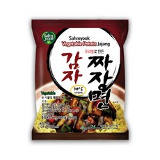 삼육 우리밀채식감자짜장면 4봉 비건 Vegan, 4개