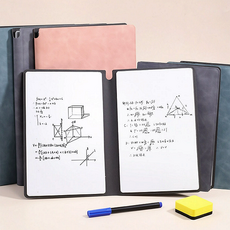 A5 가죽 화이트보드 노트 칠판 3종 SET 휴대용 미니 회의 판서 단체 대량, A5 네이비 3종 세트