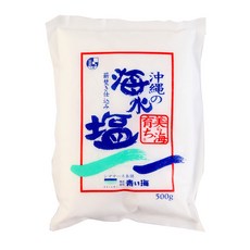 青い海 沖繩海水鹽 500g 日本沖繩嚴選 原裝進口 蘊含礦物質 提升料理風味, 1個