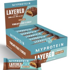 My Protein 分層巧克力椰子味 12 條, 720g, 1個