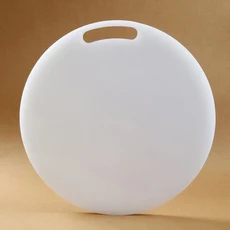 라운드 커팅 보드 주방 고기 과일 야채 흰색 도마 곰팡이 항균 Deska Do Krojenia Anti-slip, 01 하얀색, 03 diam 36cmx0.9cm