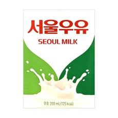 서울우유 흰우유 200ml (24팩), 본상품