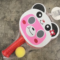 熊貓造型泡棉球拍 兒童玩具, 1個, 熊貓