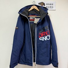 極度乾燥 Superdry 雪衣 深藍 10K 防水外套, 深藍,M, 1個