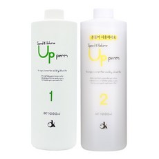 DK코스메틱 스피드 앤 볼륨업 펌 파마약 1제 1000ml + 2제 1000ml, 1개