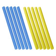 10Pcs 교체 트램폴린 폴 폼 슬리브, 거품, 파란색 90cm 노란색 90cm