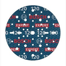 보쉬 AC 샌딩페이퍼 O780 150mm 6인치 필름사포 120방 6개입 442, 1개