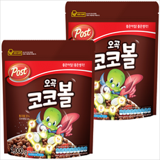 포스트 오곡 코코볼 시리얼, 1kg, 2개