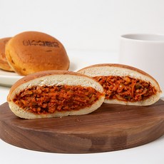 여수삼합당 빵지순례 단팥 피자 호빵 찐빵 겨울간식 7종, 매콤 삼합빵5개, 1세트, 170g