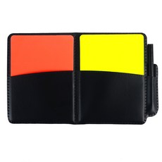 축구 심판 수첩 경기 기록부 심판용 메모장 노트북 스코어북, 1개