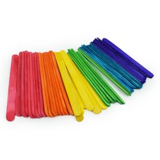 AN 우드스틱 도미노 나무막대 아이스크림 바 만들기, 일반(대), 1개, 일반 대