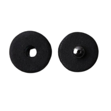 싸개스냅단추 2p세트 18mm, 블랙, 10세트