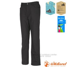 【荒野 WildLand】男 防潑水防風保暖長褲 內刷毛排汗快乾雙層雪褲 休閒運動長褲 W2302