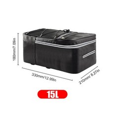 자전거 바구니 방수 대용량 가방 반사 테일 랙 트렁크 패니어, 6) d, 1개