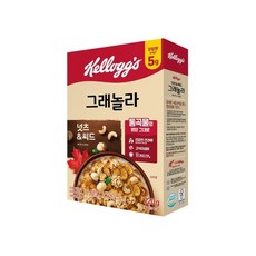 켈로그 넛츠&씨드 그래놀라, 220g, 4개