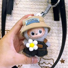 팝마트 라부부 4세대 10cm 내마음속 비밀번호 시리즈 미니 버전 인형옷 세트 10cm 미니인형 의상 봄에 피는 꽃, 03 3