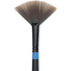 위트레흐트 망글론 인조 브러시 선풍기 크기 8 긴 손잡이, 위트레흐트 망글론 합성 브러시 - 선풍기 사이즈 8 긴