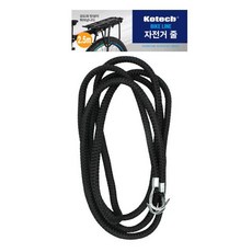 (주)코텍스 코텍 자전거줄 2.5m K-1504 고무줄 고리줄바 짐고정, 1개