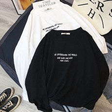 HE OFFEREDHER 艾咪e鋪 情侶裝 純棉長T MIT台灣製【YL0887】快速出貨