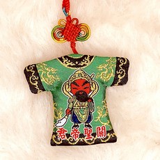 關聖帝君神衣吊飾 財神之一 保佑無災無難 開智慧 增財運, 詳見包裝