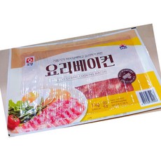 사조오양 요리 베이컨 1kg 베이컨 볶음 샐러드 재료, 1개