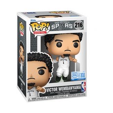 Funko Pop! NBA 籃球系列 216 Victor Wembanyama 聖安東尼奧馬刺 收藏公仔, 1個