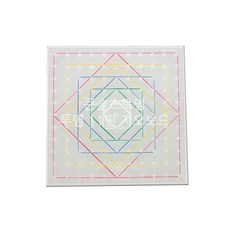 면적 겉넓이 개념익히기 11핀지오보드 수학교구 기하판 학급교구 수학