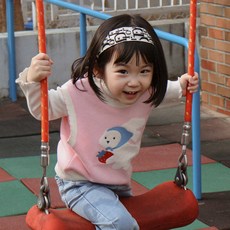 [밀리밤] 밀리 일러스트 스웨터 조끼 MLVK26S1G_7358